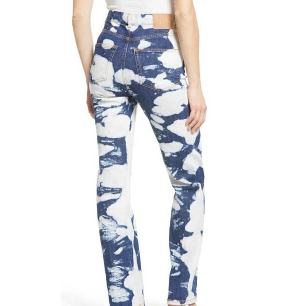 Jeanerica Eiffel High Waist Bootcut Jeans in Tie Dye 74 Women's Sz. 26 (US 4-6)